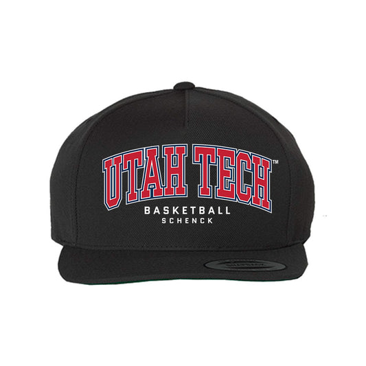 Utah Tech - NCAA Men's Basketball : Hunter Schenck - Snapback Hat-0