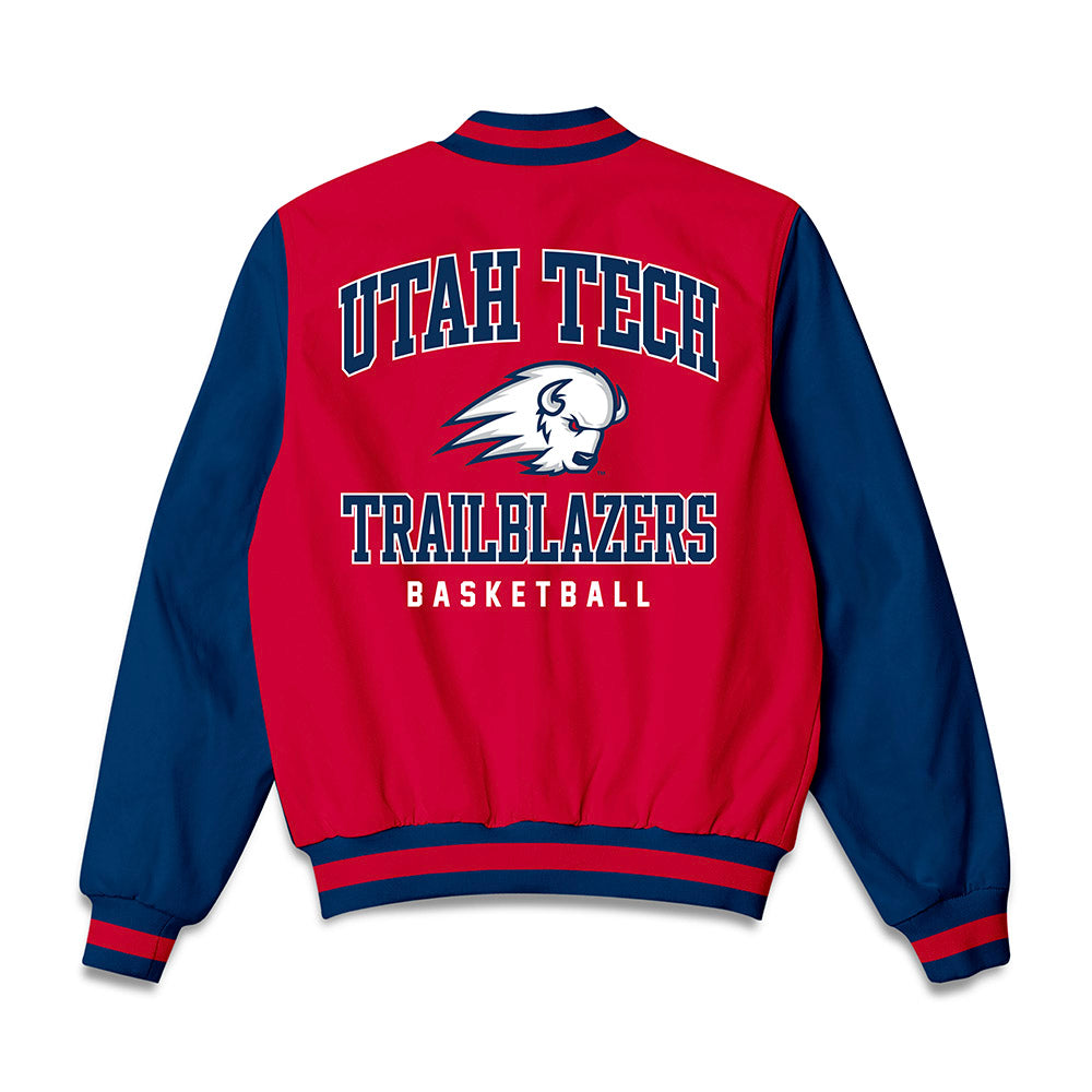 Utah Tech - NCAA Women's Basketball : Kendall Dykstra - Bomber Jacket-1