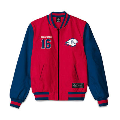 Utah Tech - NCAA Softball : Summer Sanderson - Bomber Jacket-0