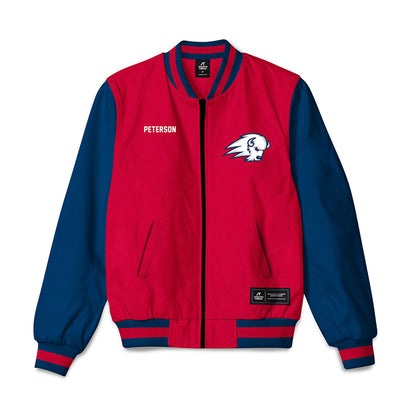 Utah Tech - NCAA Men's Cross Country : Grayson Peterson - Bomber Jacket-0
