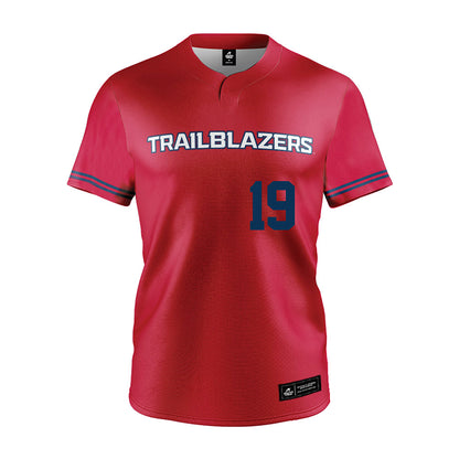 Utah Tech - NCAA Baseball : Brandon Wyland - Red Jersey-0