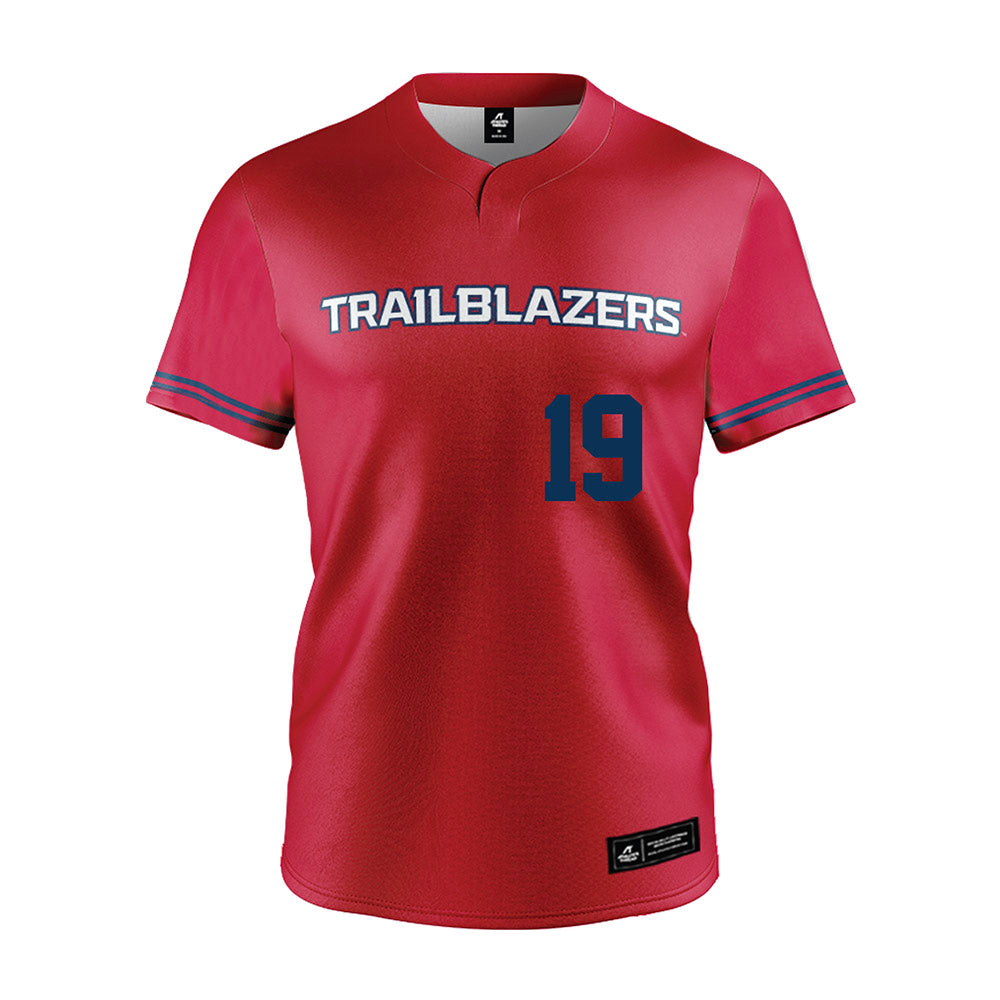 Utah Tech - NCAA Baseball : Brandon Wyland - Red Jersey-0