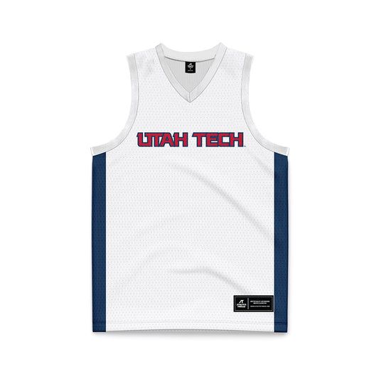 Utah Tech - NCAA Women's Basketball : Kendall Dykstra - White Basketball Jersey-0