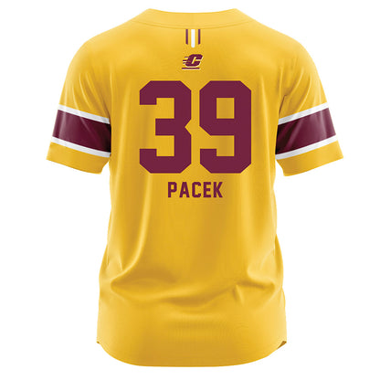 Central Michigan - NCAA Baseball : Zane Pacek - Jersey-1