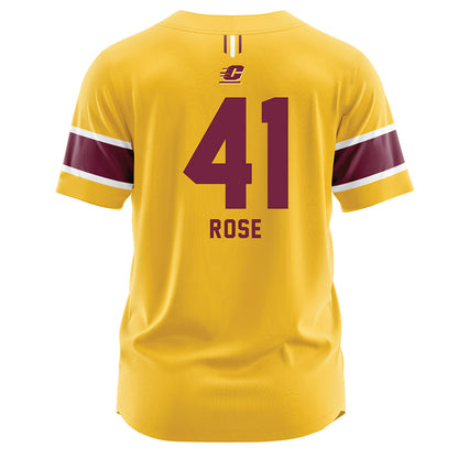 Central Michigan - NCAA Baseball : Tommy Rose - Jersey-1