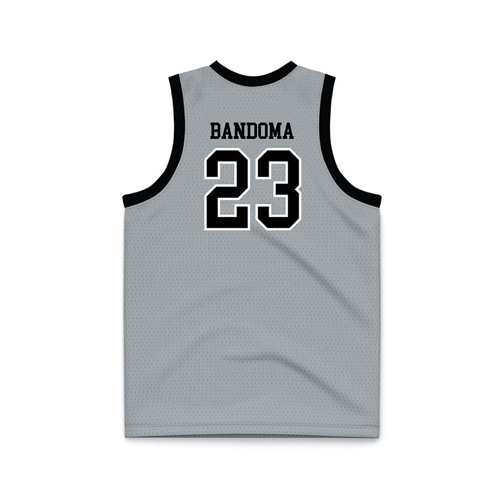 Providence - NCAA Women's Basketball : Sarah Bandoma - Grey Basketball Jersey-1