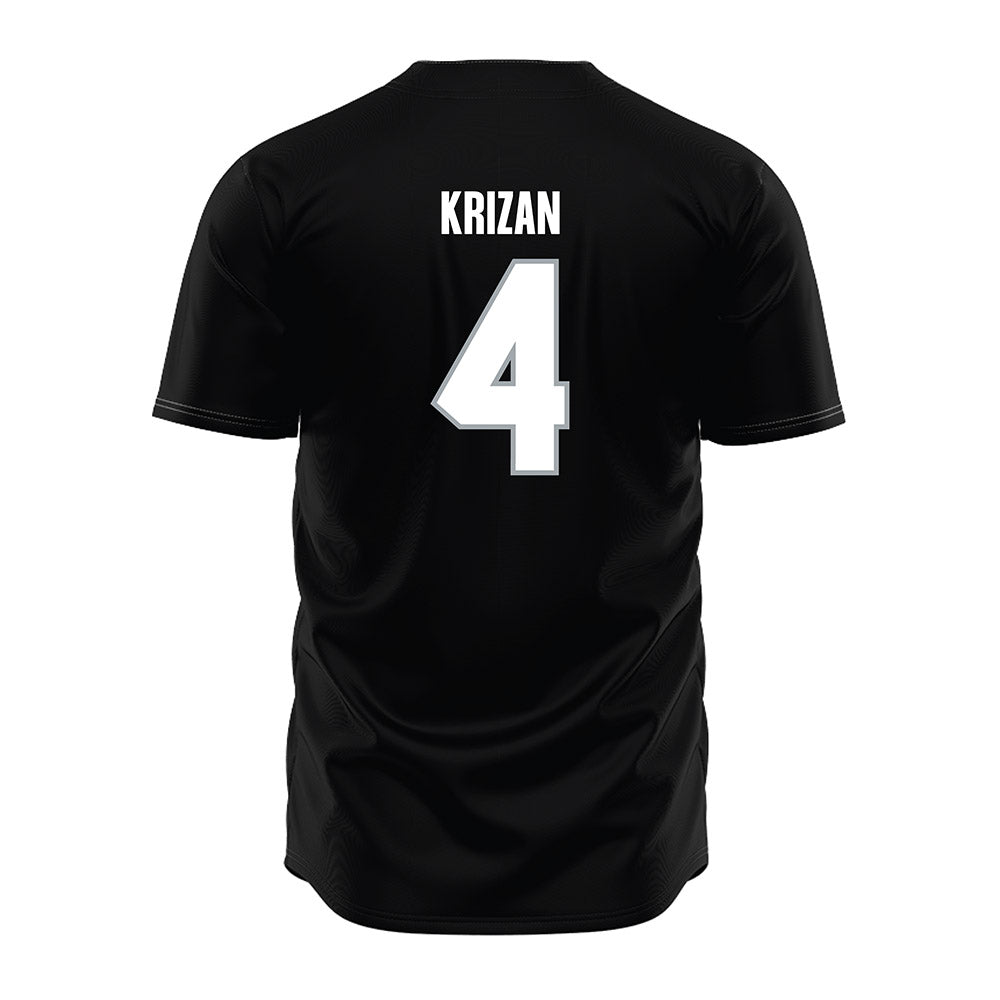 Providence - NCAA Softball : Zoe Krizan - Black Jersey-1