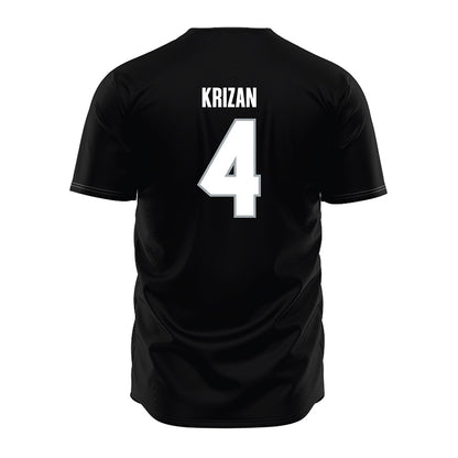 Providence - NCAA Softball : Zoe Krizan - Black Jersey-1