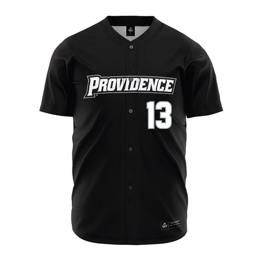 Providence - NCAA Softball : Priscilla Andrin - Black Jersey-0