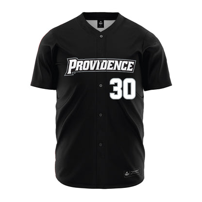 Providence - NCAA Softball : Olivia Cilli - Black Jersey-0