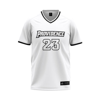 Providence - NCAA Softball : Alannah Hopkins - White Baseball Jersey-0