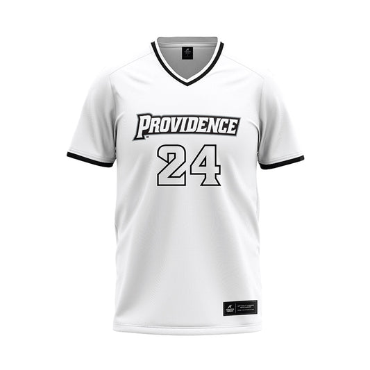 Providence - NCAA Softball : Valentina Iula - White Baseball Jersey-0