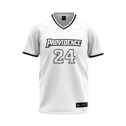 Providence - NCAA Softball : Valentina Iula - White Baseball Jersey-0