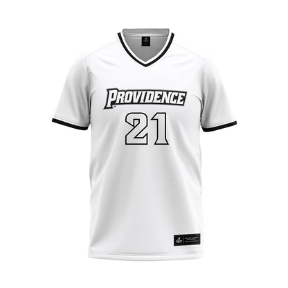 Providence - NCAA Softball : Becca Weaver - White Baseball Jersey-0