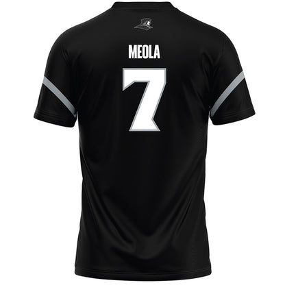 Providence - NCAA Men's Lacrosse : Luca Meola - Black Lacrosse Jersey -1