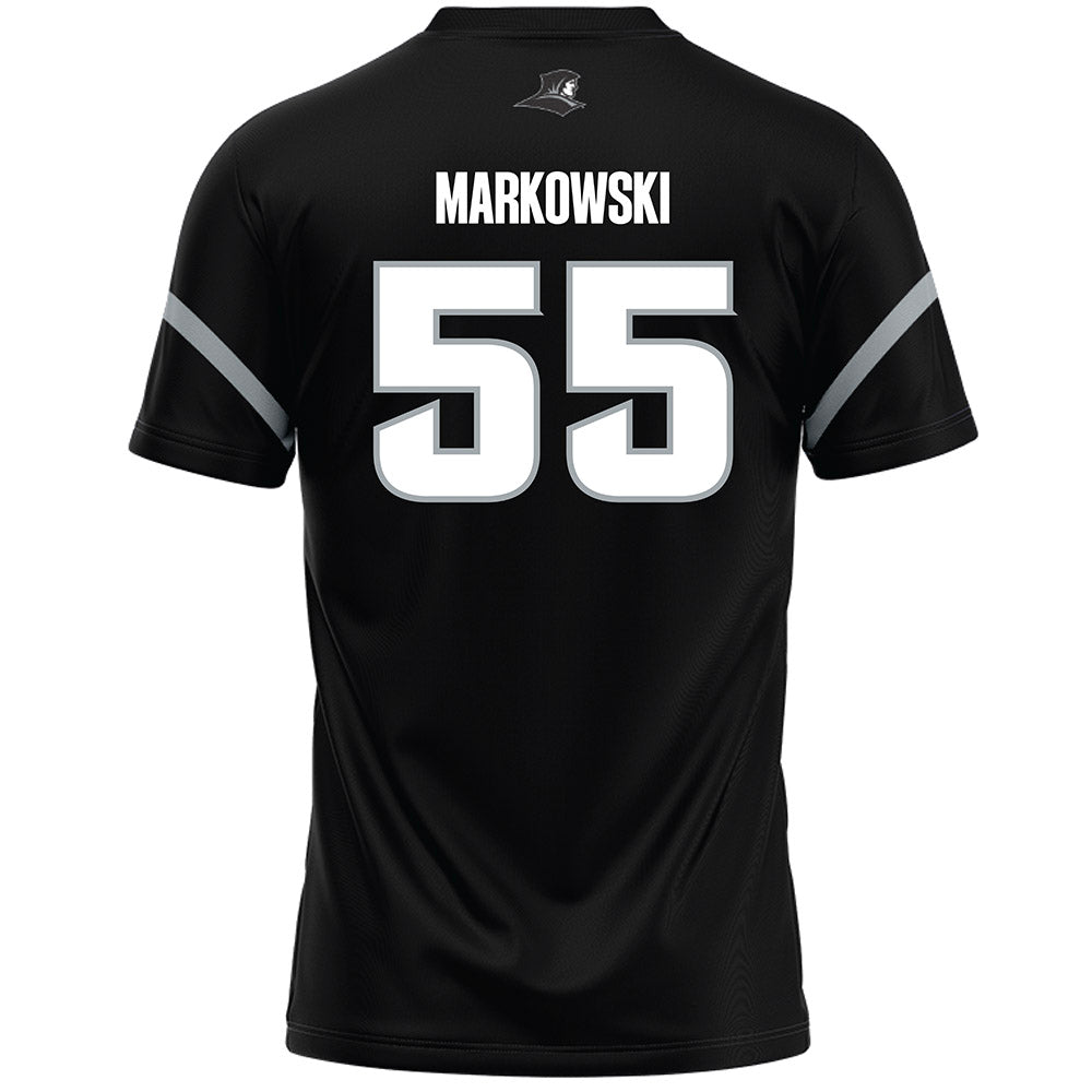 Providence - NCAA Men's Lacrosse : Stephen Markowski - Black Lacrosse Jersey -1