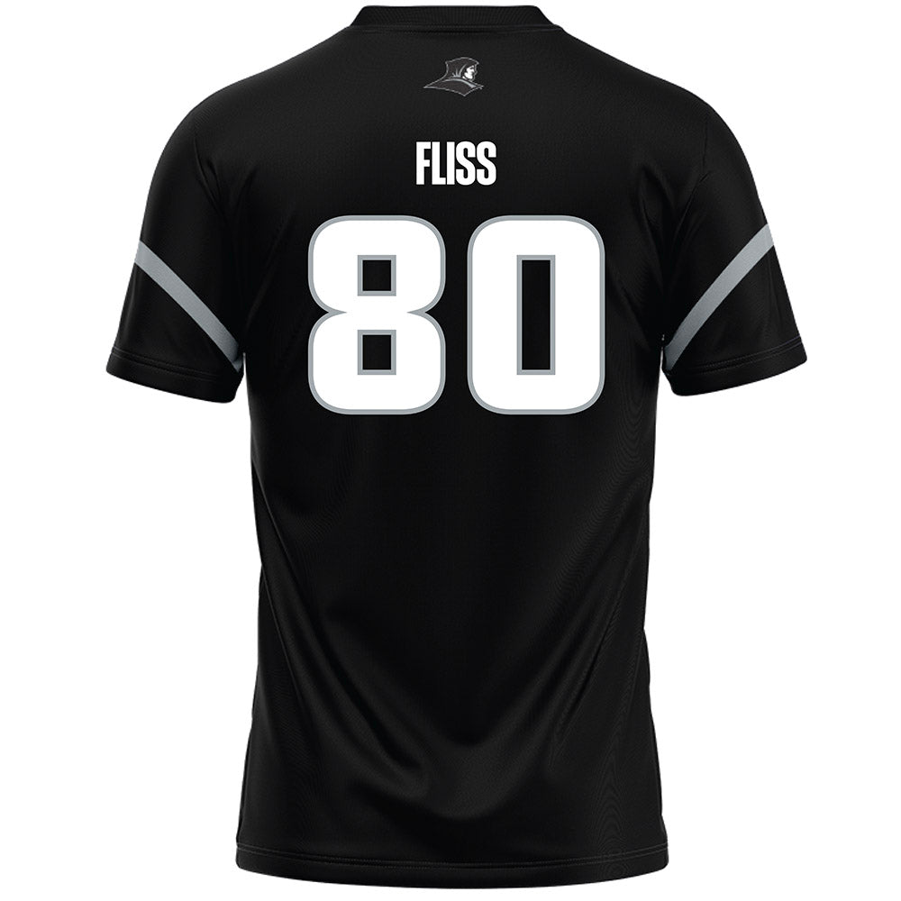 Providence - NCAA Men's Lacrosse : Luke Fliss - Black Lacrosse Jersey -1