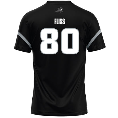 Providence - NCAA Men's Lacrosse : Luke Fliss - Black Lacrosse Jersey -1