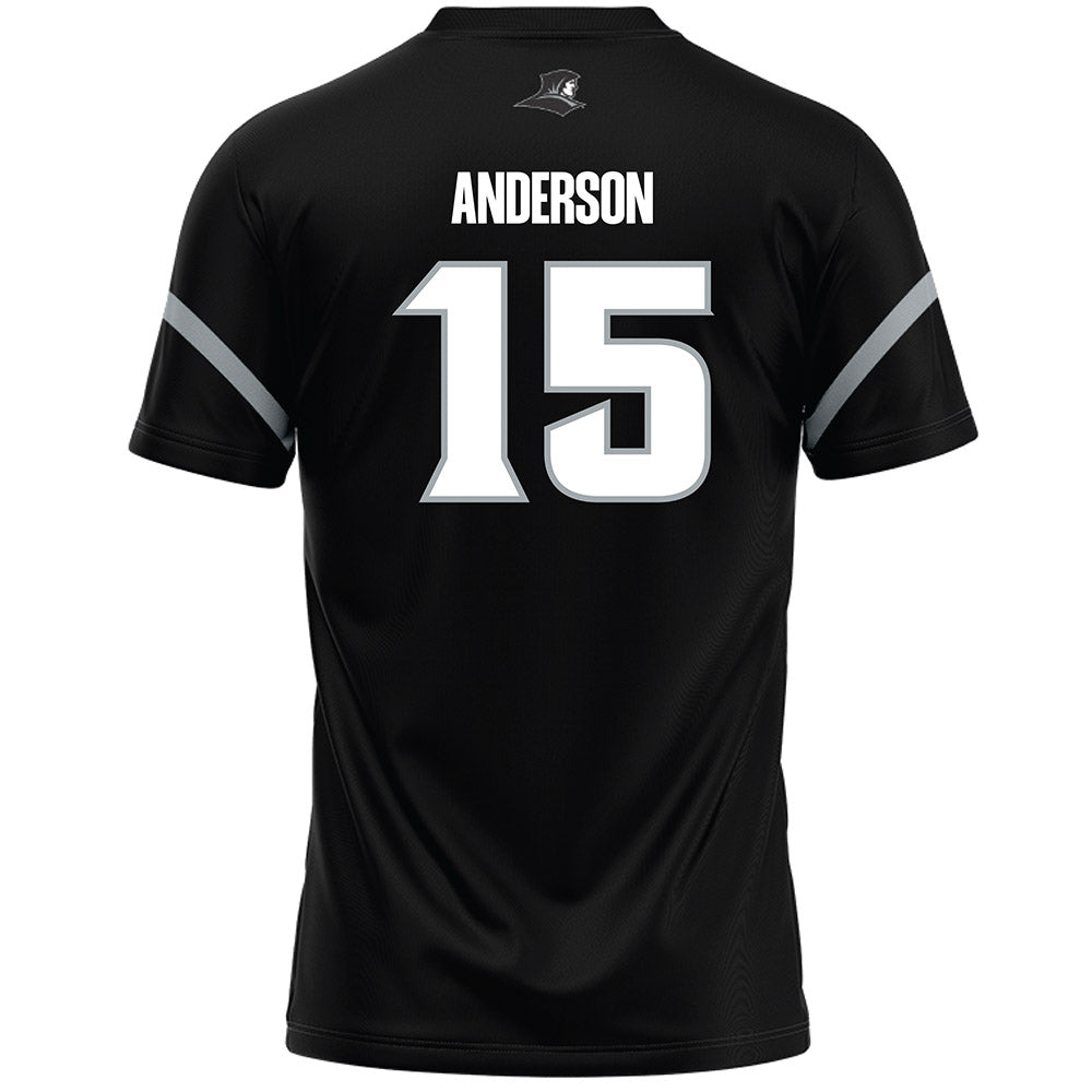 Providence - NCAA Men's Lacrosse : Cooper Anderson - Black Lacrosse Jersey -1