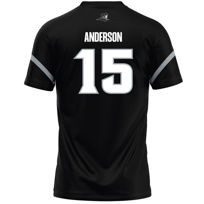 Providence - NCAA Men's Lacrosse : Cooper Anderson - Black Lacrosse Jersey -1