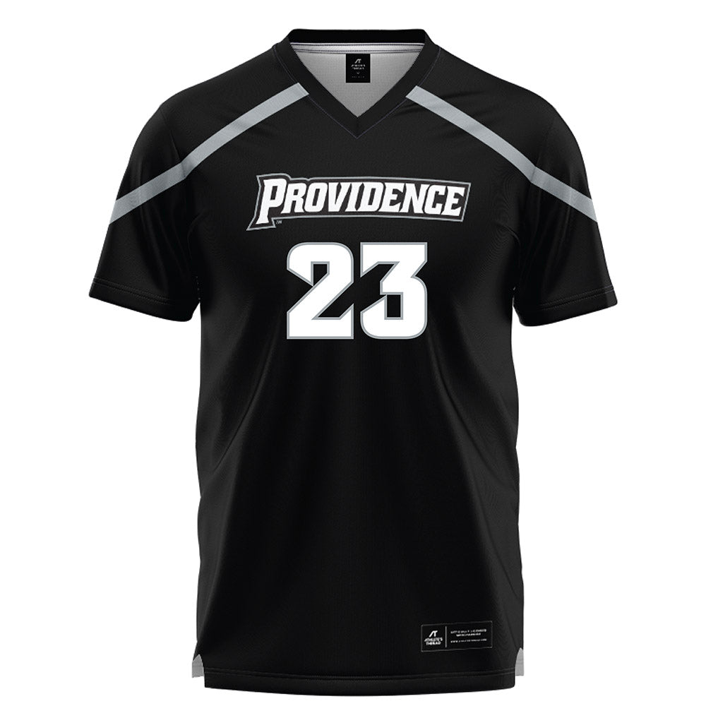 Providence - NCAA Men's Lacrosse : Sam Clark - Black Lacrosse Jersey -0