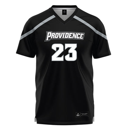 Providence - NCAA Men's Lacrosse : Sam Clark - Black Lacrosse Jersey -0