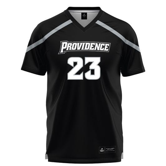Providence - NCAA Men's Lacrosse : Sam Clark - Black Lacrosse Jersey -0