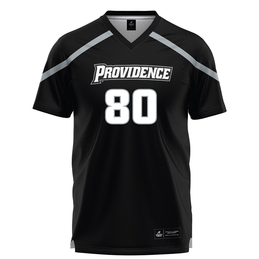 Providence - NCAA Men's Lacrosse : Luke Fliss - Black Lacrosse Jersey -0