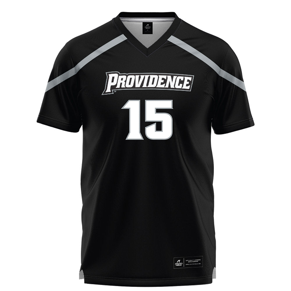 Providence - NCAA Men's Lacrosse : Ryan Bell - Black Lacrosse Jersey -0