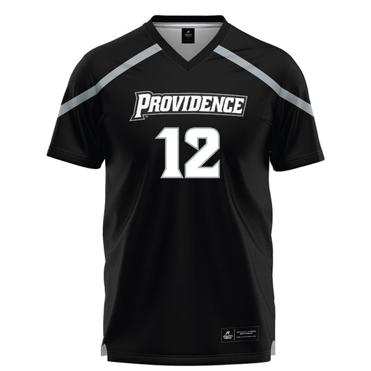 Providence - NCAA Men's Lacrosse : Benjamin Dale - Black Lacrosse Jersey -0