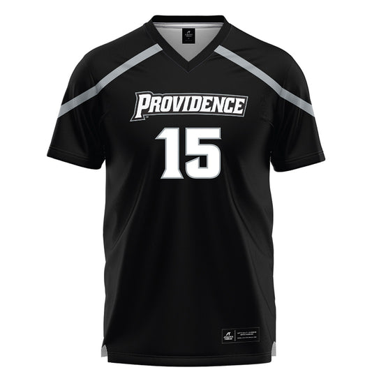 Providence - NCAA Men's Lacrosse : Cooper Anderson - Black Lacrosse Jersey -0