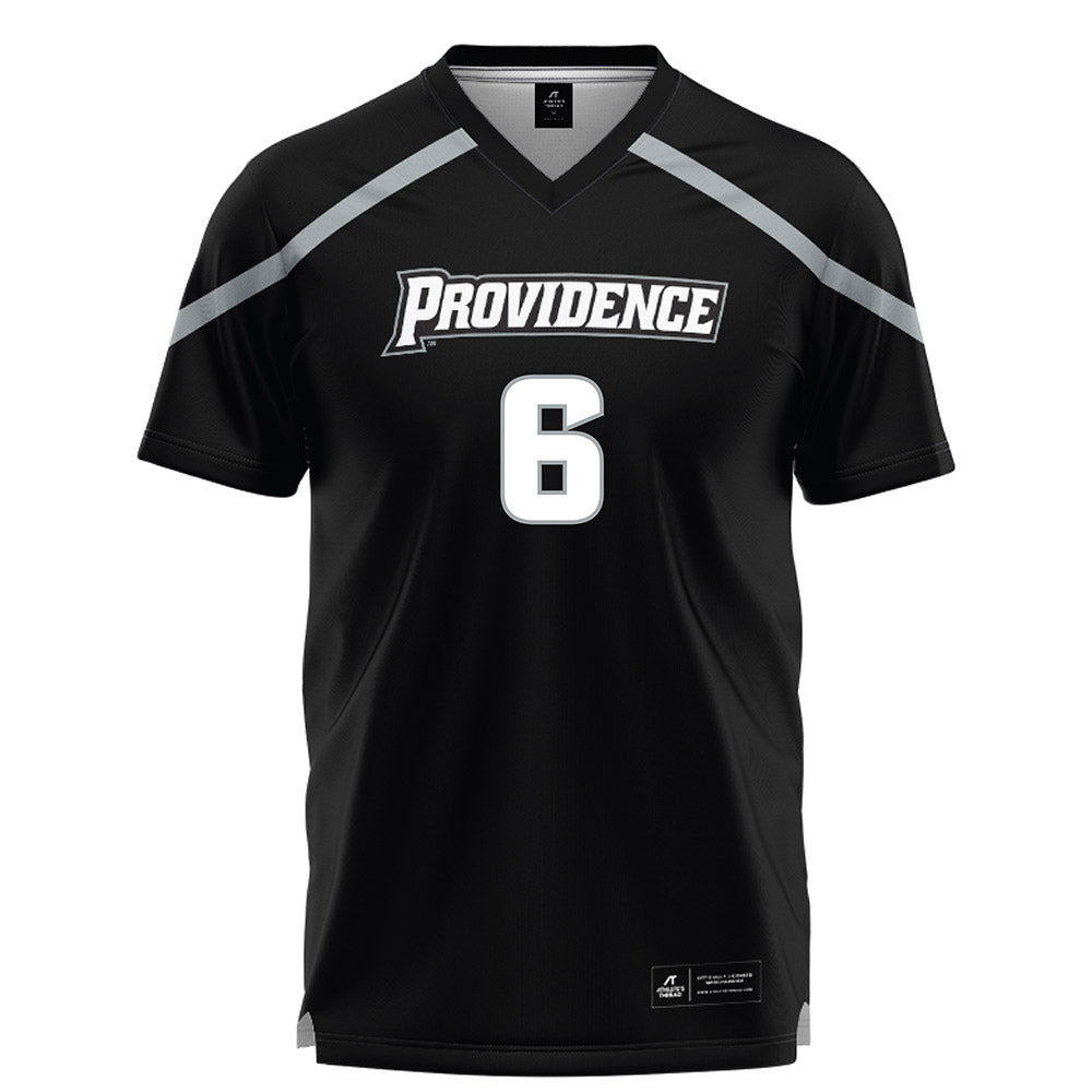 Providence - NCAA Men's Lacrosse : Matthew Lazzaro - Black Lacrosse Jersey -0