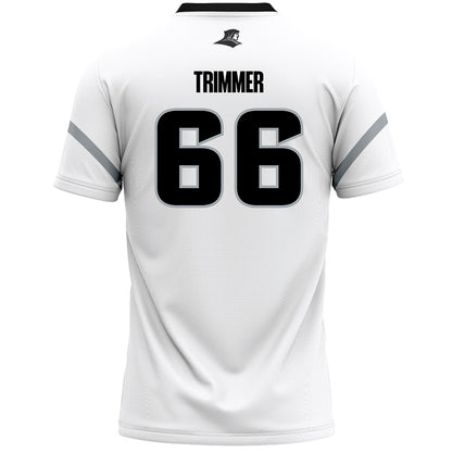 Providence - NCAA Men's Lacrosse : Matthew Trimmer - White Lacrosse Jersey -1