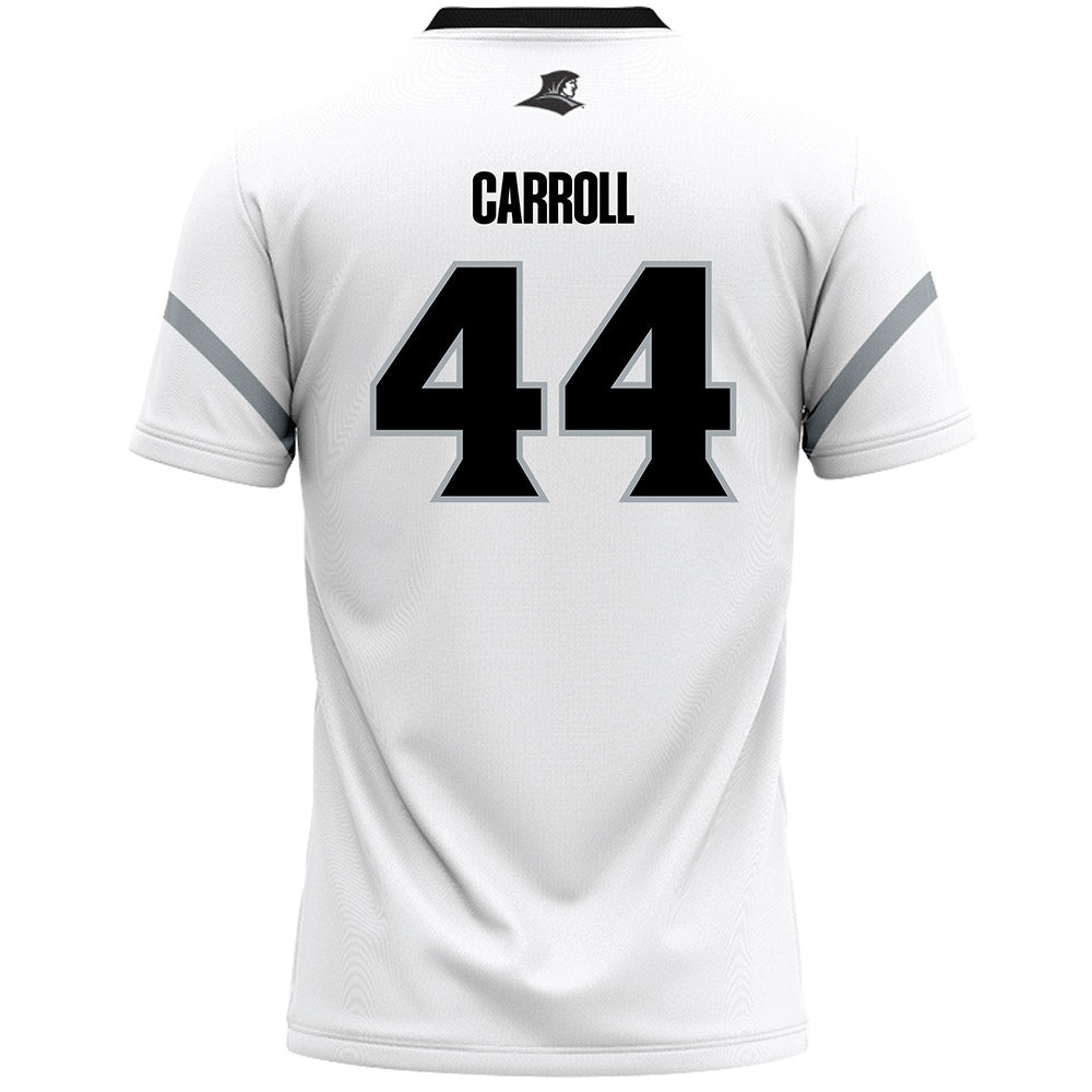Providence - NCAA Men's Lacrosse : Frankie Carroll Carroll - White Lacrosse Jersey -1