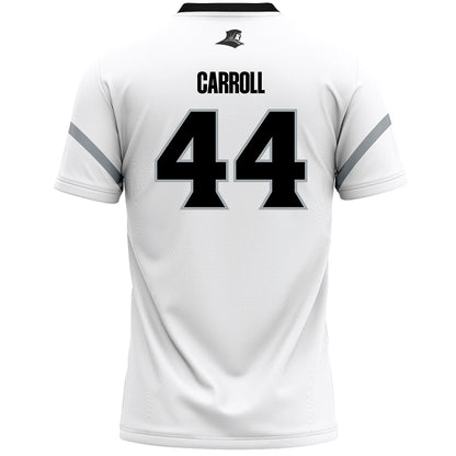 Providence - NCAA Men's Lacrosse : Frankie Carroll Carroll - White Lacrosse Jersey -1