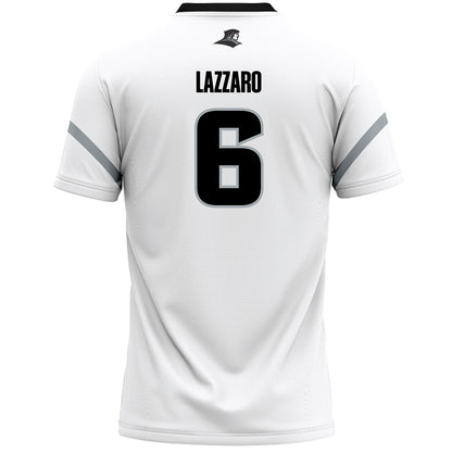 Providence - NCAA Men's Lacrosse : Matthew Lazzaro - White Lacrosse Jersey -1