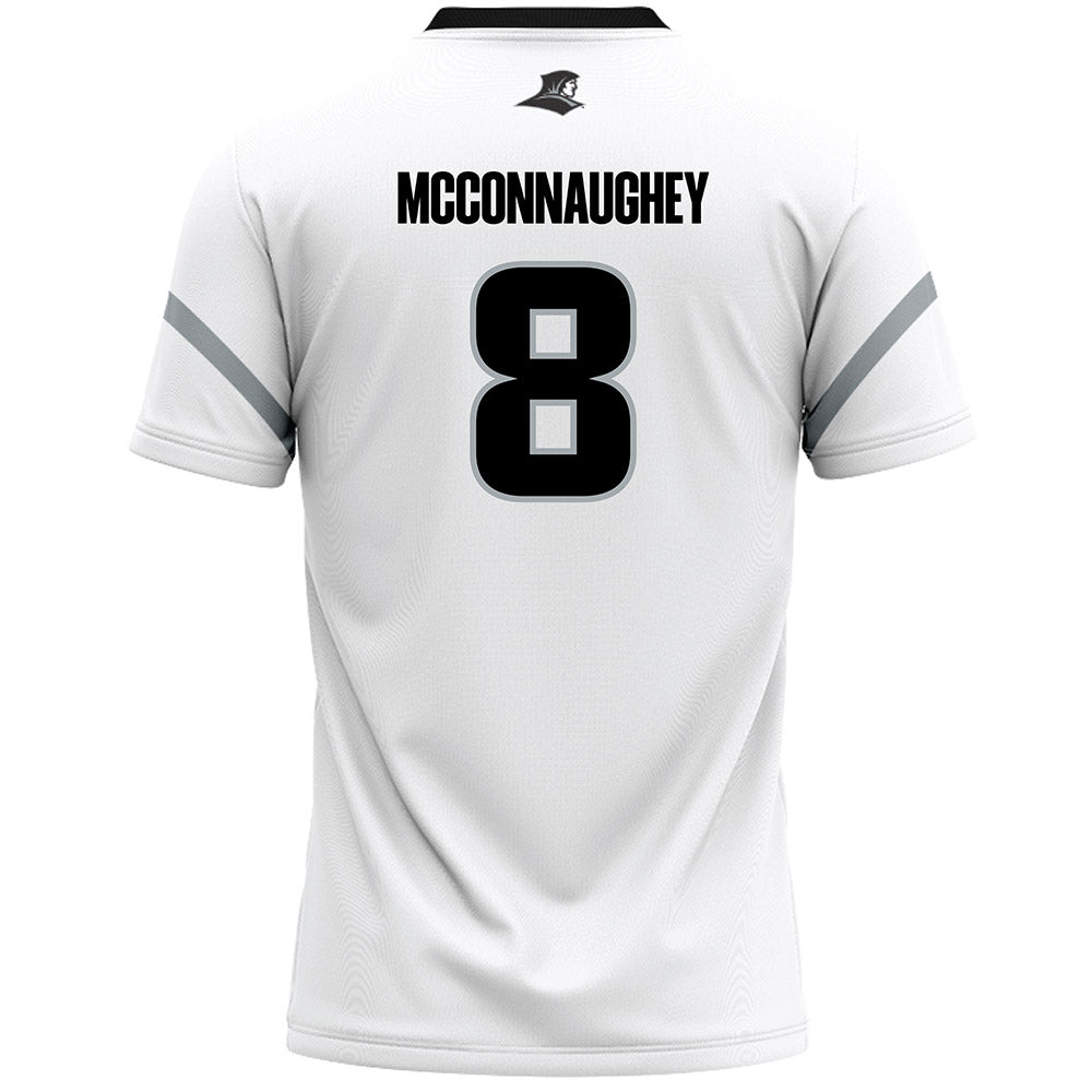 Providence - NCAA Men's Lacrosse : Quinn McConnaughey - White Lacrosse Jersey -1