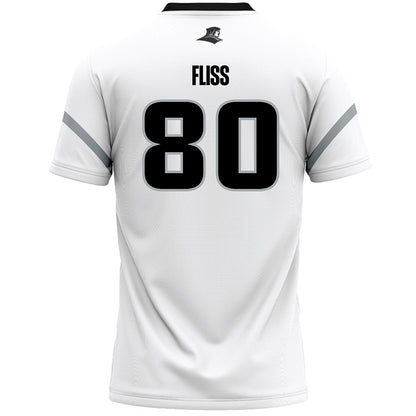 Providence - NCAA Men's Lacrosse : Luke Fliss - White Lacrosse Jersey -1