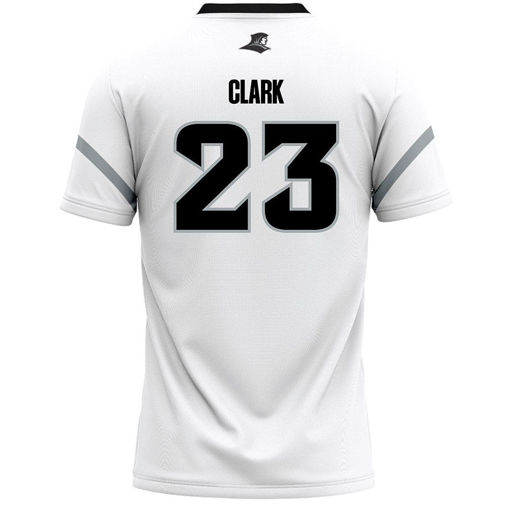 Providence - NCAA Men's Lacrosse : Sam Clark - White Lacrosse Jersey -1