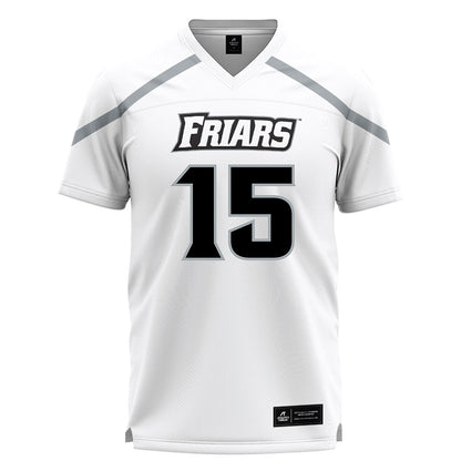 Providence - NCAA Men's Lacrosse : Ryan Bell - White Lacrosse Jersey -0