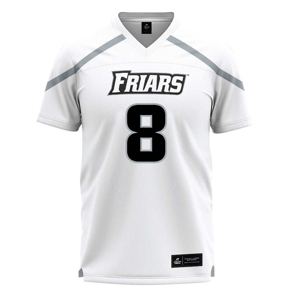 Providence - NCAA Men's Lacrosse : Quinn McConnaughey - White Lacrosse Jersey -0