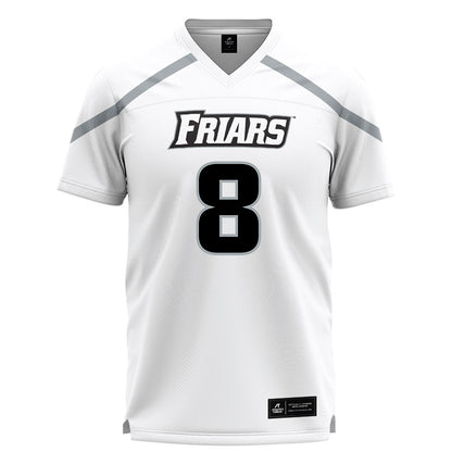Providence - NCAA Men's Lacrosse : Quinn McConnaughey - White Lacrosse Jersey -0