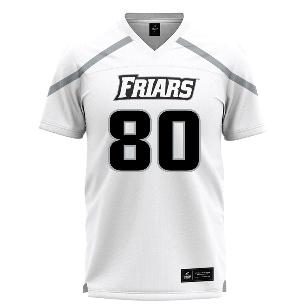 Providence - NCAA Men's Lacrosse : Luke Fliss - White Lacrosse Jersey -0