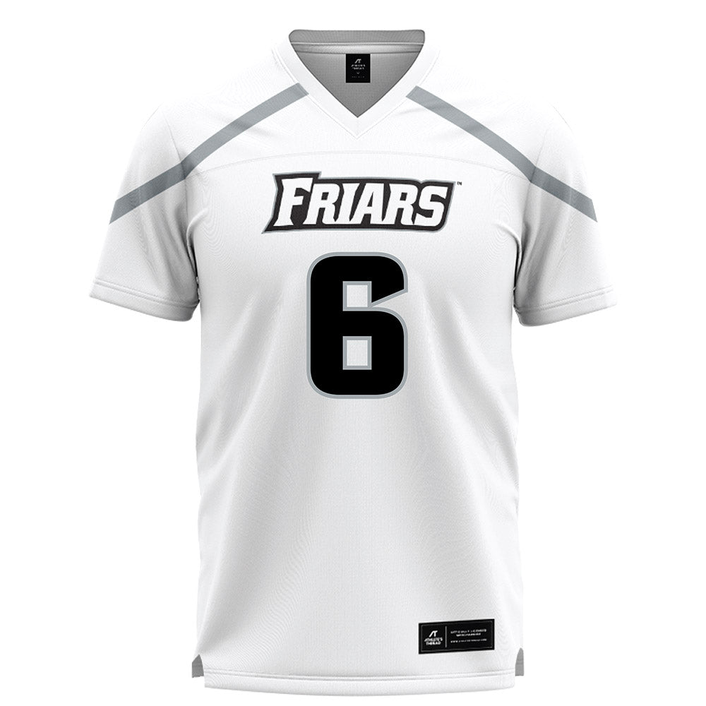 Providence - NCAA Men's Lacrosse : Matthew Lazzaro - White Lacrosse Jersey -0