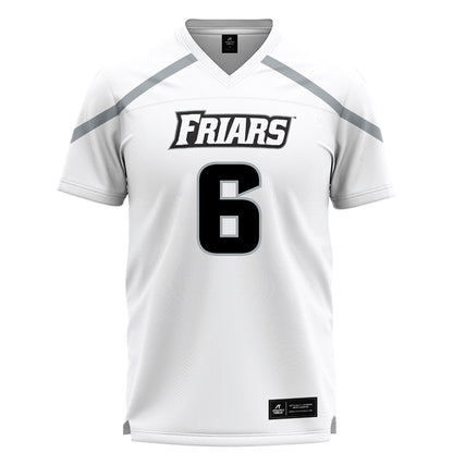 Providence - NCAA Men's Lacrosse : Matthew Lazzaro - White Lacrosse Jersey -0
