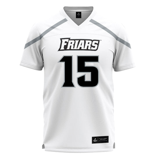 Providence - NCAA Men's Lacrosse : Cooper Anderson - White Lacrosse Jersey -0