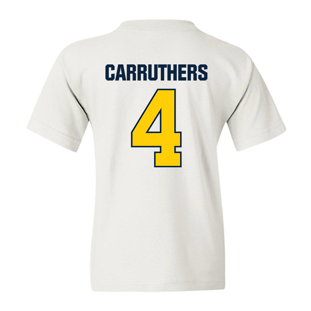 Toledo - NCAA Women's Basketball : Kendall Carruthers - Youth T-Shirt-1