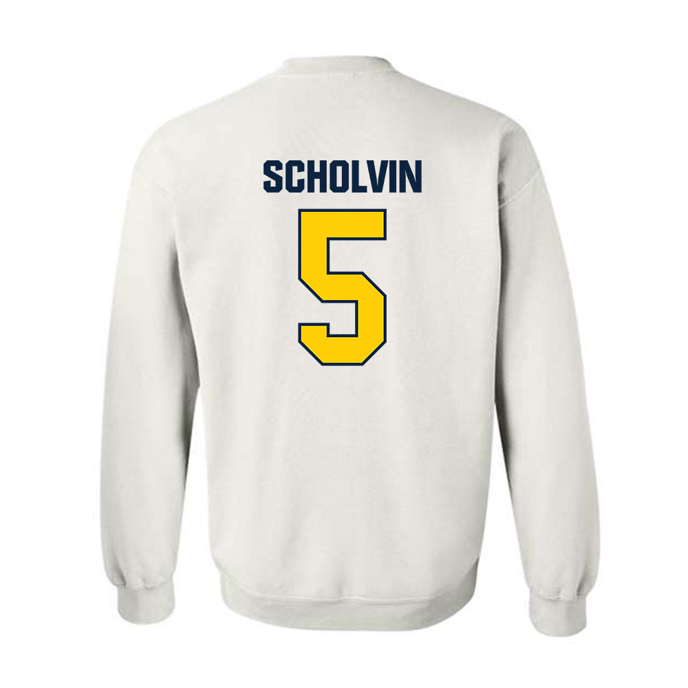 Toledo - NCAA Baseball : Charlie Scholvin - Crewneck Sweatshirt-1