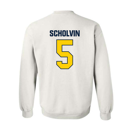 Toledo - NCAA Baseball : Charlie Scholvin - Crewneck Sweatshirt-1