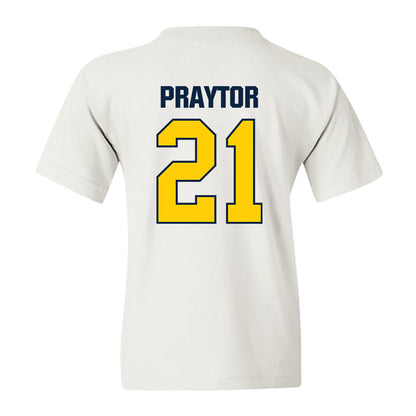 Toledo - NCAA Men's Basketball : London Praytor - Youth T-Shirt-1